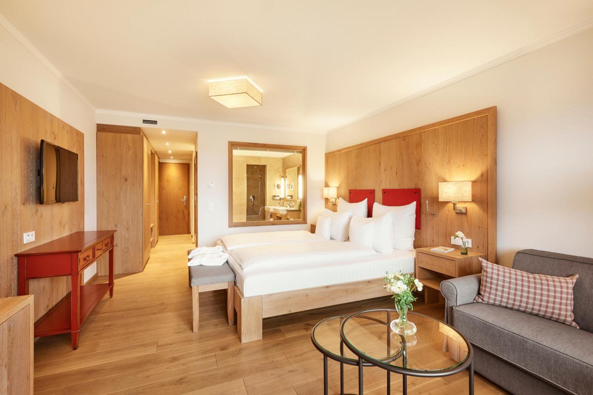 Hotel Auf Der Gsteig Gmbh Lechbruck Szoba fotó